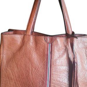 loxwood Les Parisiens Coral Cowhide Leather Tote
